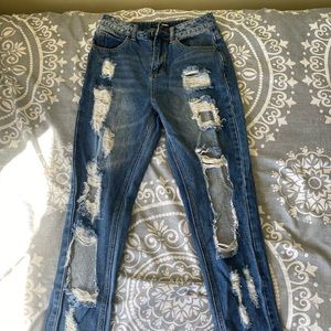 Fashion Nova boyfriend jeans
